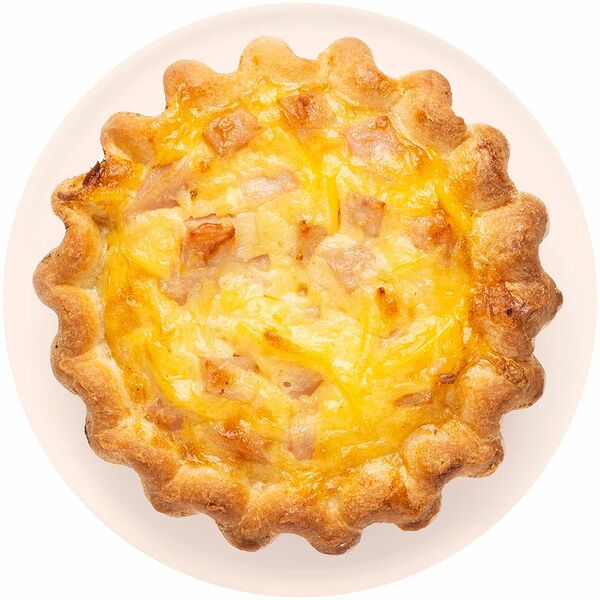 Фламиш с ветчиной и сыром