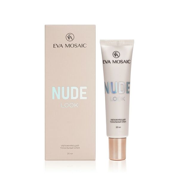 Увлажняющий тональный крем для лица Eva Mosaic Nude Look 02 Натуральный 20 мл