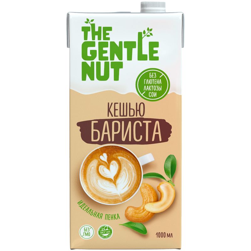 

Напиток ореховый The Gentle Nut Кешью Бариста 1 л