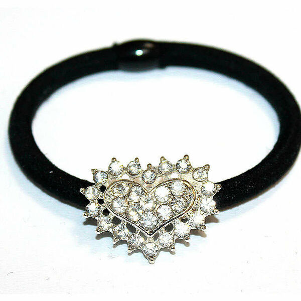 Резинка для волос со стразами ТМ Дамское счастье, в ассортименте