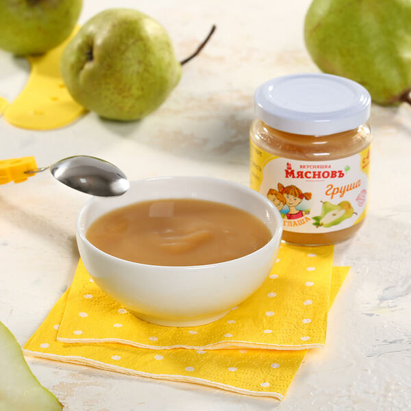 Пюре из груш без сахара ГОСТ МясновЪ Вкусняшка