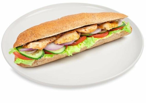 Сэндвич Ашан сырный с курицей