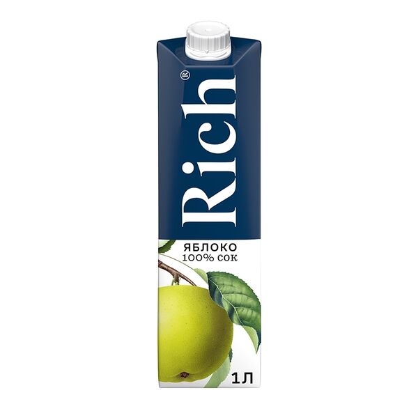 Сок Rich Яблоко 1л