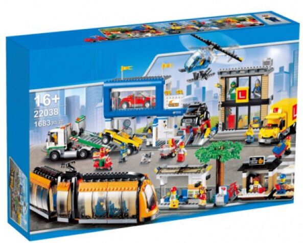 Игрушка конструктор Plastic blocks Toys KING Model - 22038