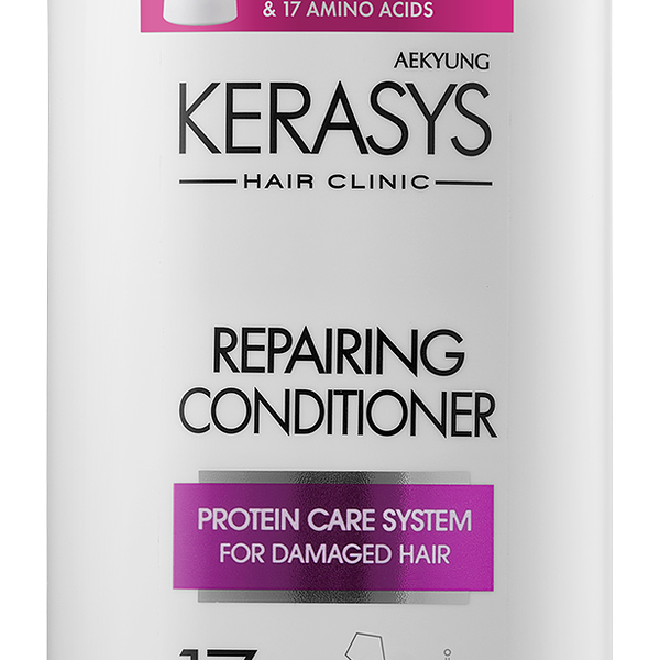 KERASYS Кондиционер для волос Conditioner Repairing восстанавливающий, 400 мл