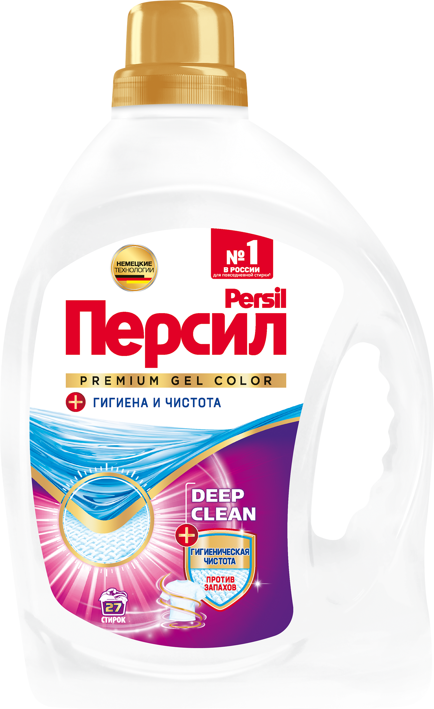 

Гель для стирки Персил Premium Color для цветного белья 27 стирок 1.76 л