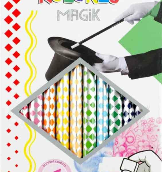 Набор карандашей цветных Kores Kolores Magik 3 мм, 12 шт.