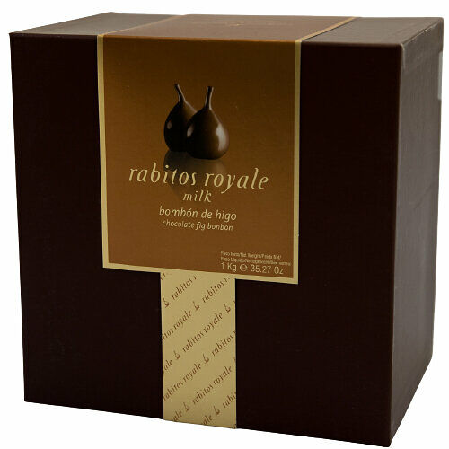 Инжир Rabitos Royale в молочном шоколаде начинка ганаш с соленой карамелью