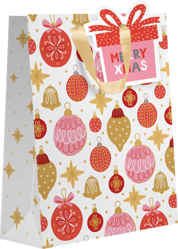 

Пакет подарочный X-mas евролюкс арт. LL в ассортименте 36x26x14 см