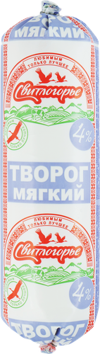 

Творог мягкий Свитлогорье 4% 400 г