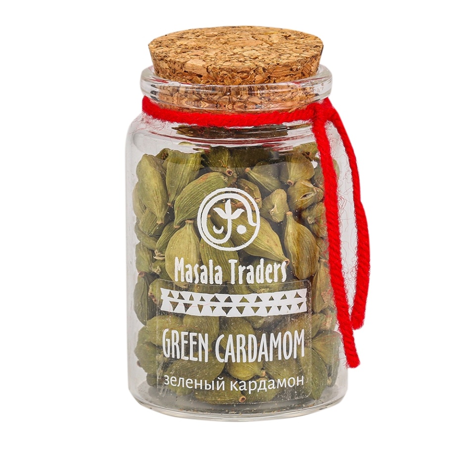 

Приправа кардамон зелёный в стручках, Masala Traders