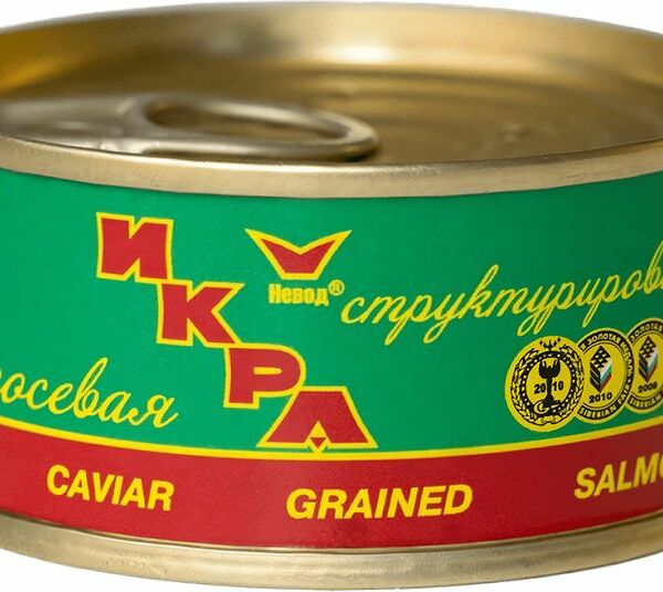 Икра Невод лососевая структурированная 120 г