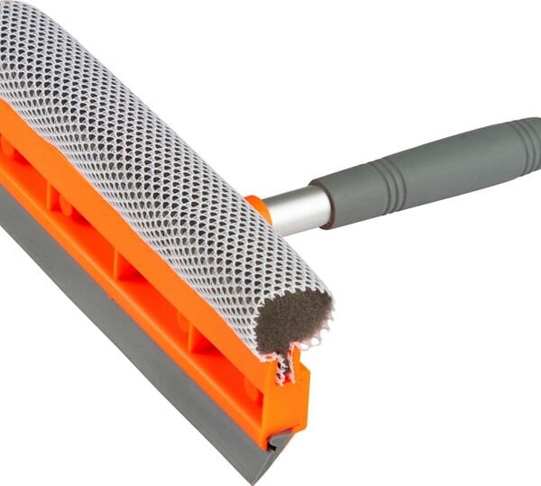 Стекломой Рыжий кот с поролоновой насадкой 22см