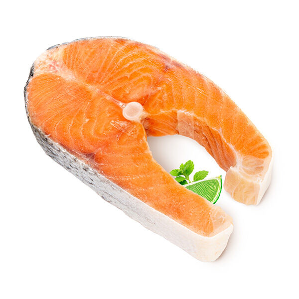 Стейк семги (лосося) замороженный