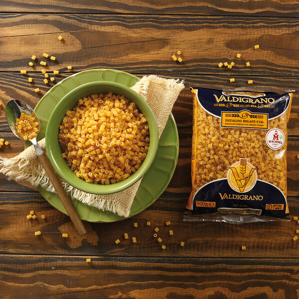 Макаронные изделия Диталини Ригати №116 Вальдиграно Италия