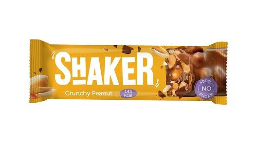 Батончик протеиновый FitnesSHOCK Shaker глазированный Арахис 35г