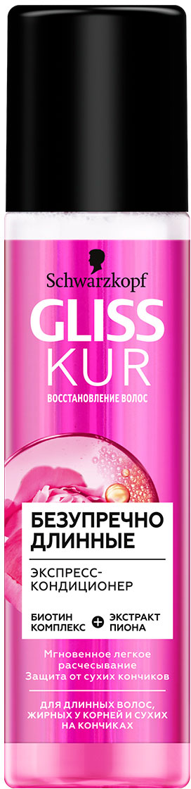 

Кондиционер для волос Gliss Kur безупречно длинные 200 мл