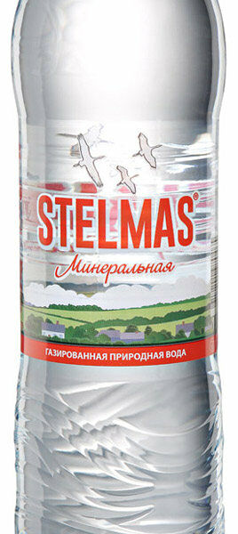 Вода минеральная природная питьевая столовая газированная Stelmas
