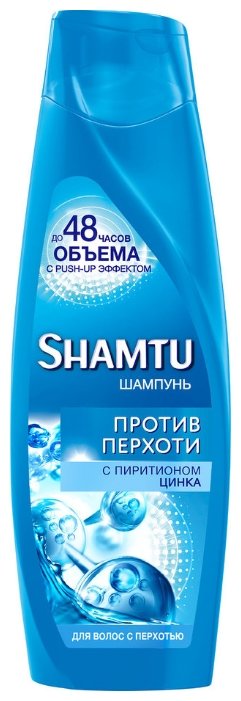 

Шампунь Shamtu против перхоти с пиритионом цинка 360 мл