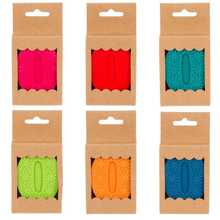 

Свеча-цифра для торта Весёлая затея 0 Эко 7 см 1 шт. цвет в ассортименте