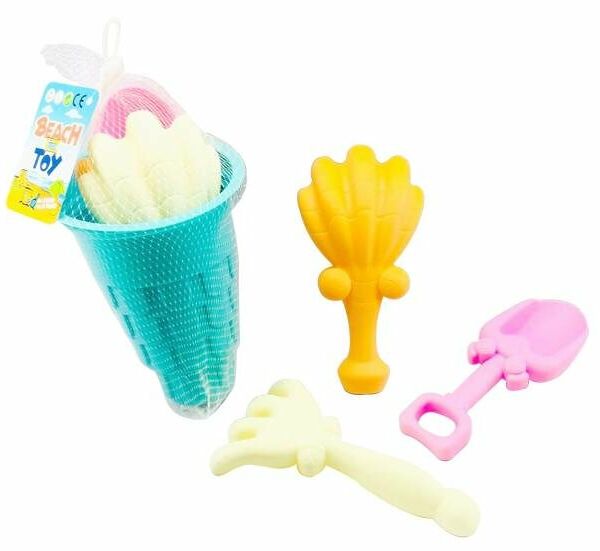 Игровой набор для песочницы 14 см, 4 предмета