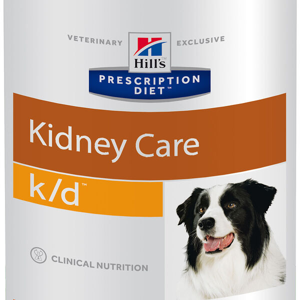 Hill's Prescription Diet k/d Kidney Care консервы для собак диета для поддержания здоровья почек Курица