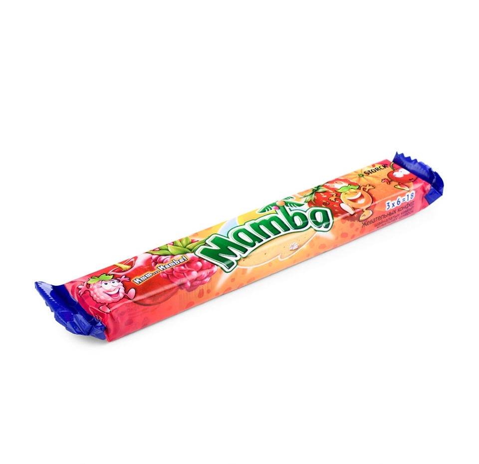 

Конфеты жевательные Mamba ассорти, 79.5 г