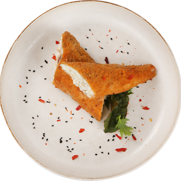 Минтай жареный вес 