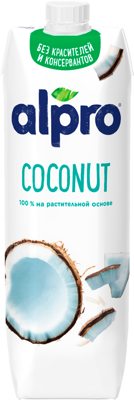 

Напиток кокосовый Alpro с рисом 0.9%