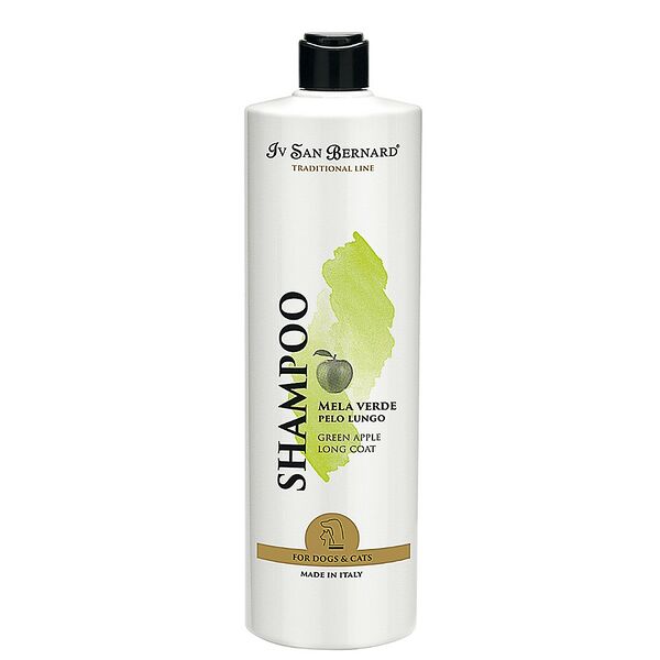 Шампунь для длинной шерсти Iv San Bernard Traditional Line Green Apple, 1 л