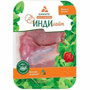 Бедро индейки Индилайт без кожи на кости, вес