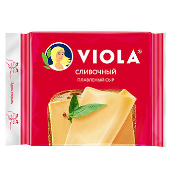 Сыр плавленый Viola Сливочный 45%