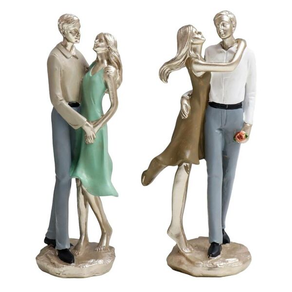 Статуэтка Влюблённые, 20х8х6.5 см, полистоун, в ассортименте
