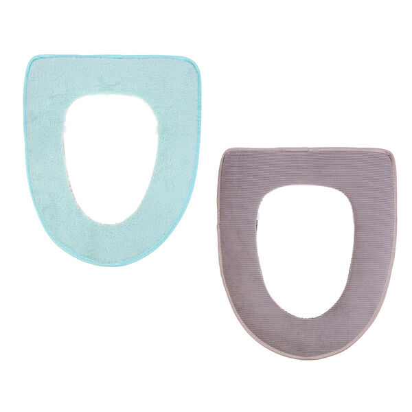 Чехол для сиденья унитаза Vetta 42.5х37 см искусственный мех 2 цвета в ассортименте