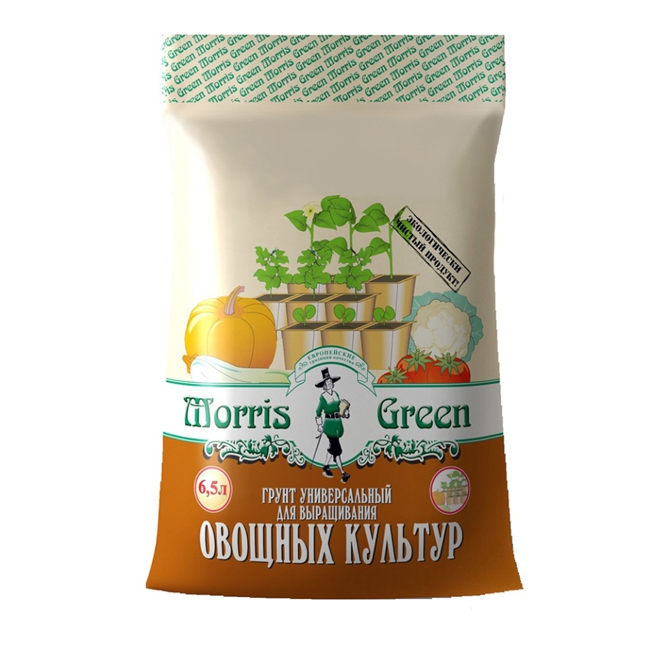 

Грунт Morris Green для овощных культур Пельгорское-М 2670 г, Россия