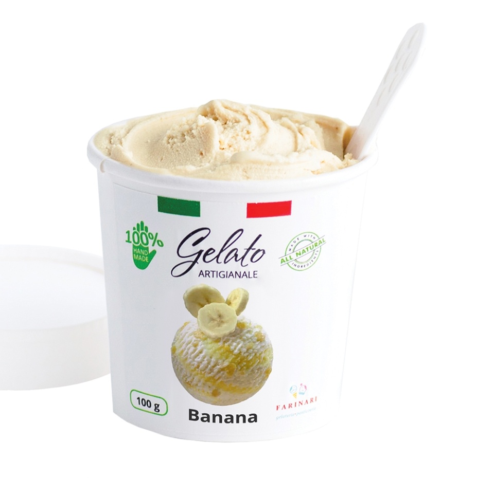 

Лед фруктовый Farinari Банан, 100 г