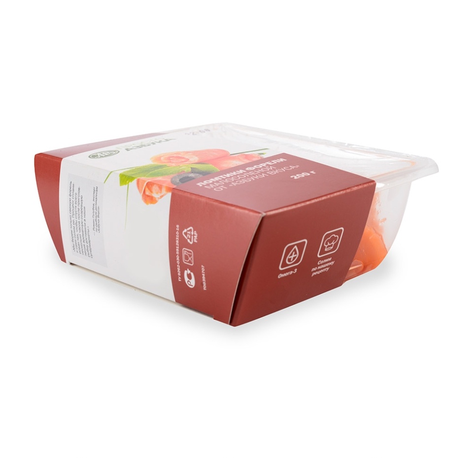 

Форель малосоленая ломтики «Азбука вкуса» 200 г, Россия