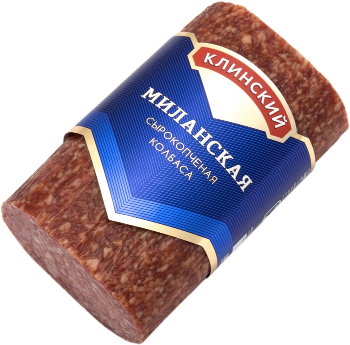 

Колбаса сырокопченая Клинский мясокомбинат Миланская 400 г