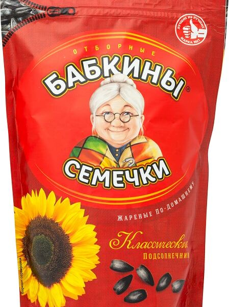 Семечки Бабкины Семечки обжаренные 300г