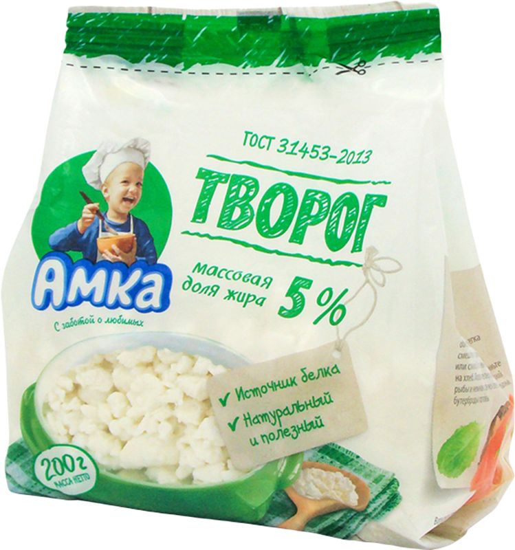 

Творог Амка 5%, 200г