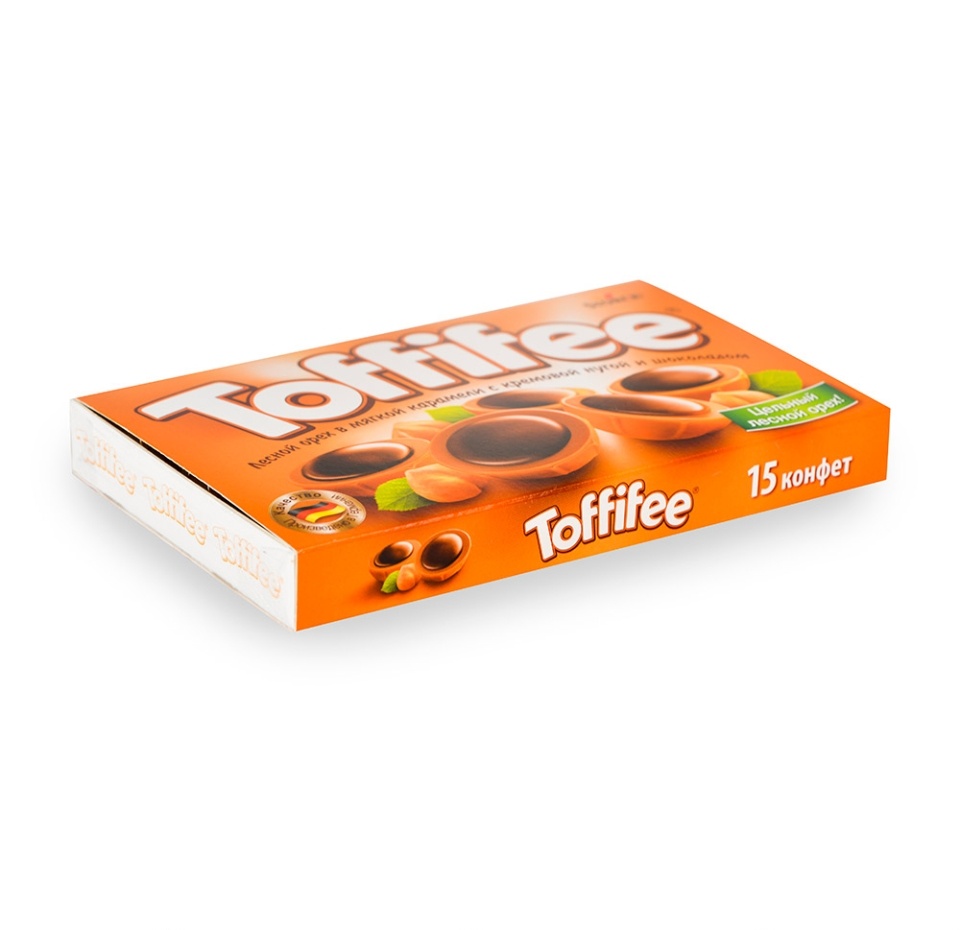 

Набор конфет Toffifee Лесной орех в мягкой карамели с кремовой нугой и шоколадом 125 г