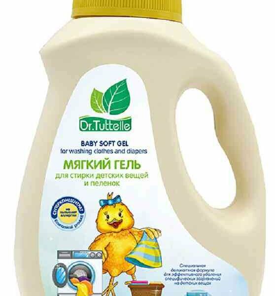 Гель для стирки Dr. Tuttelle для детских вещей