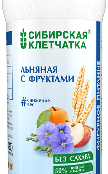 Клетчатка Сибирская Клетчатка Льняная с фруктами