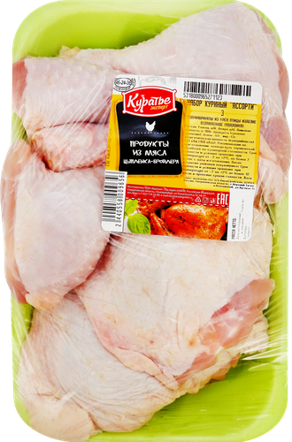 

Набор куриный КУРАТЬЕ Ассорти 3, голень и бедро, весовой