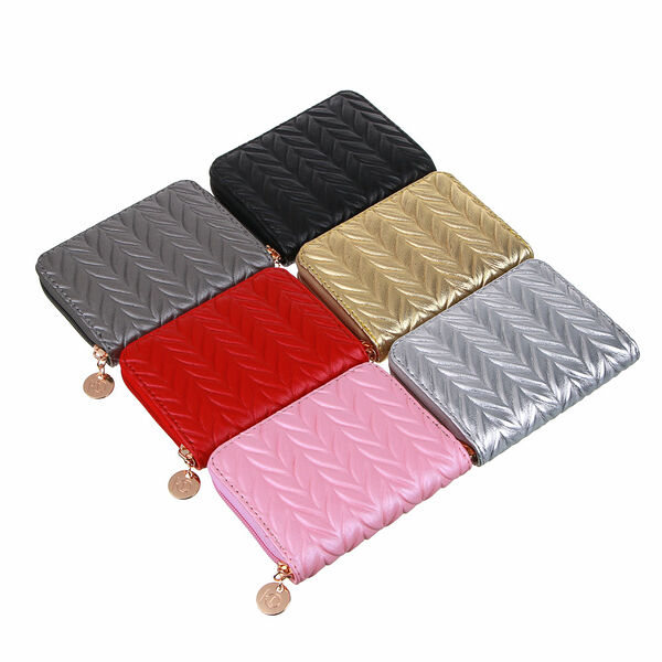 Юl кошелек с отделением для карт, купюр, монет, пу, 12,5х9,5см, 6 цветов