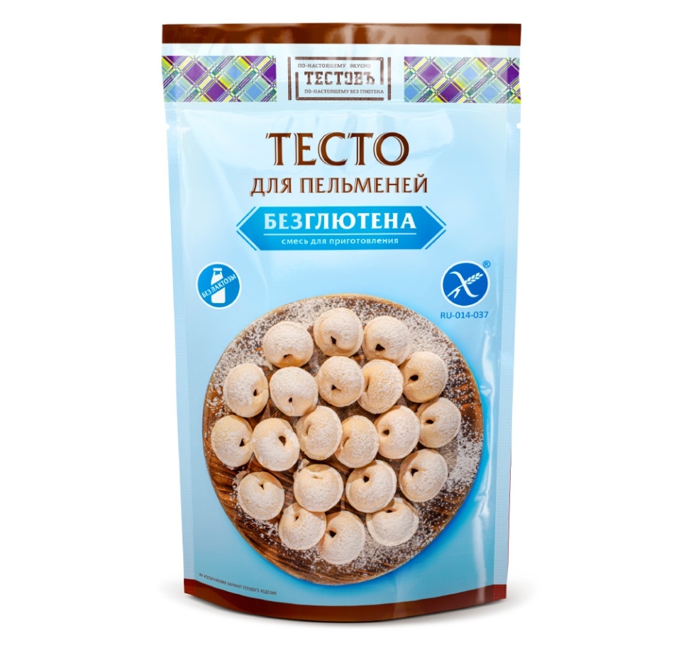 

Смесь для приготовления Тестовъ тесто для пельменей (без глютена), 250 г