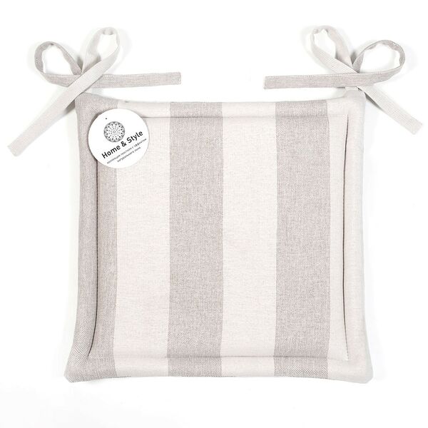 Подушка на стул Рогожка, 40х40 см