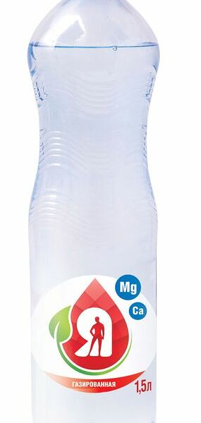 Вода минеральная Я природная столовая газированная, 1.5л