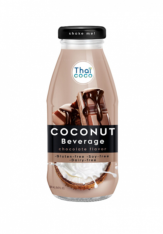 

Кокосовый напиток со вкусом шоколада Thai coco 280 мл