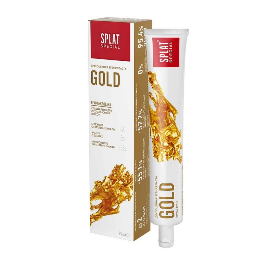 

Зубная паста Splat Special Gold 75 мл